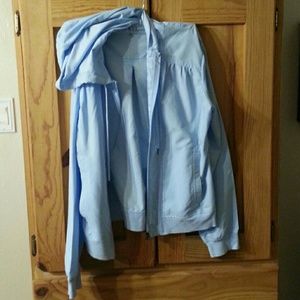 Blue light weight jacket